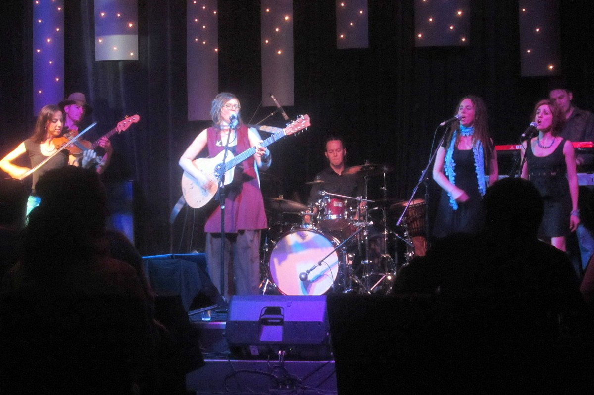 Heather Frahn & The Moonlight Tide performing live at The Promethean Feb 3rd 2013. Photo courtesy of Micheal Hunter.